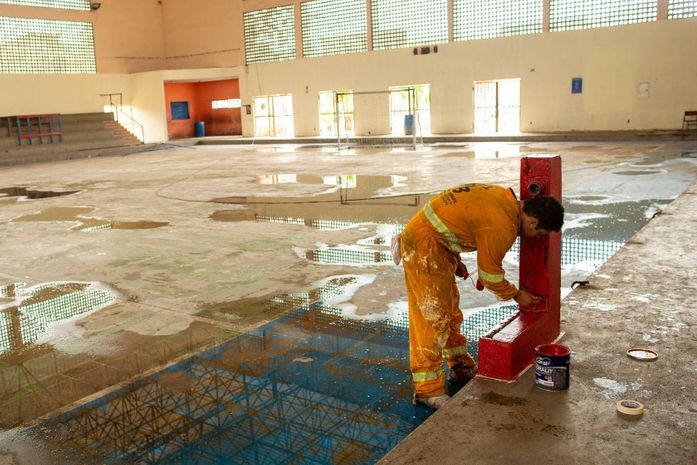 Prefeitura de Maceió inicia reforma no Ginásio Arivaldo Maia