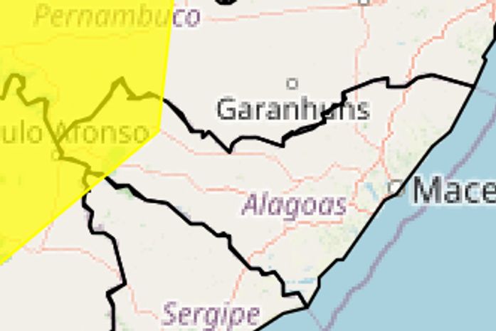 Inmet emite alerta de baixa umidade para 11 cidades do Sertão alagoano