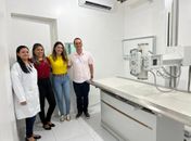 Prefeita Angela Vanessa entrega raio-x digital e São Jose da Laje é o primeiro município da região a obter moderno equipamento