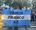 Argentinos fazem festa no GP de São Paulo na torcida por Colapinto