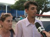 Pretinho Boiadeiro ao lado da mãe