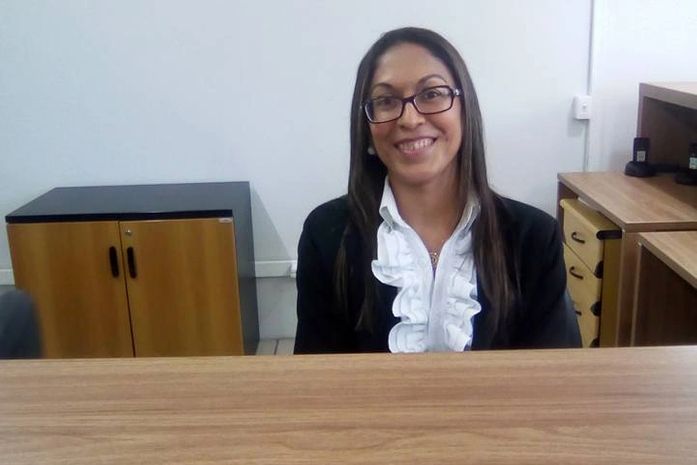 Josenilda saiu da limpeza e assumiu a recepção no Palácio República dos Palmares, sede do Governo do Estado de Alagoas.