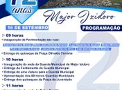 Major Izidoro festeja 72 anos de emancipação e prefeito faz entrega de obras a população