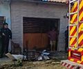Incêndio atinge residência de suspeito de matar ex-sogro e tentar matar ex-sogra e ex-companheira a tiros