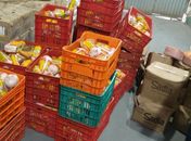 Fiscais da Vigilância Sanitária apreendem 1.700kg de alimentos fora da validade