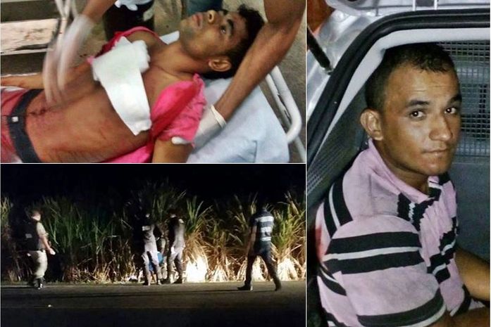 Suspeito de cometer assalto tenta fugir e é baleado pela polícia