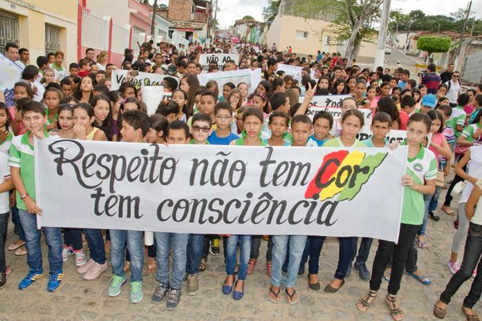 Estudantes de Limoeiro de Anadia aderam à campanha “Infância sem Preconceito”