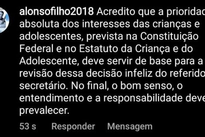 Pelas redes sociais, juiz federal engrossa o coro do # Volta AABB Comunidade.