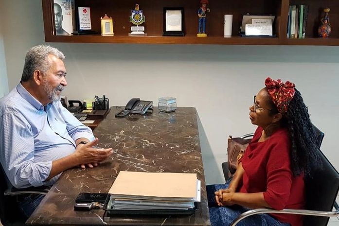 Como ativista preta estivemos ,em uma boa conversa, com o deputado federal reeleito pelo PT, Paulão.