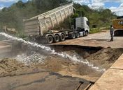Transito é liberado na BR-101, em Teotônio Vilela após trabalhos realizados pelo DNIT e DER