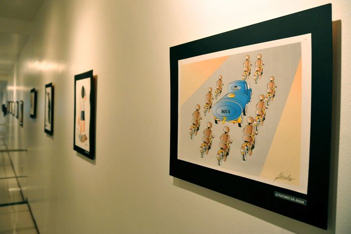 Exposição homenageia o artista Hércules Mendes