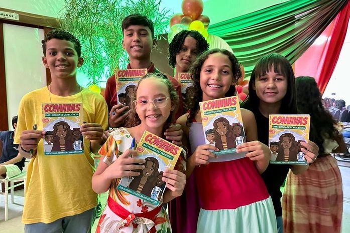 Conheça o gibi sobre o Quilombo dos Palmares produzido por estudantes de Pilar