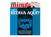 Capa da Edição 73 do jornal Cada Minuto Press
