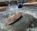 Irregularidade ambiental: esgoto é despejado no Riacho Salgadinho