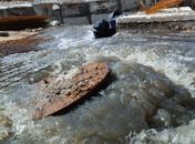 Irregularidade ambiental: esgoto é despejado no Riacho Salgadinho