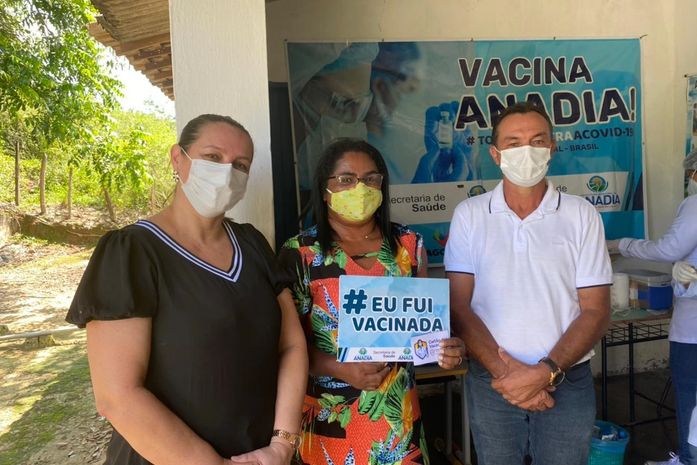 Saúde de Anadia realiza dia D de vacinação na Comunidade Quilombola da Jaqueira