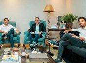 Prefeito de Santana do Mundaú e prefeito eleito se reúnem com governador Paulo Dantas