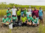 Davi Maia visita projeto de reflorestamento na Lagoa Mundaú