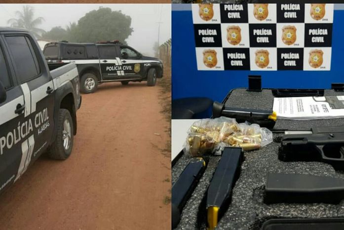 Quatro pessoas são presas durante operação integrada em Arapiraca
