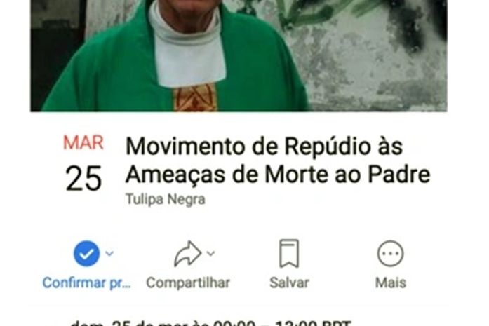 Que o padre “pegue os pedintes e coloque para morar na igreja- dizem internautas em ameaças ao Padre Júlio Lancelott.