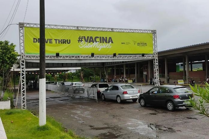 Pessoas acima de 40 anos começam a ser vacinadas contra o coronavírus em São Miguel dos Campos