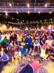 Torcida, telão e forró: veja a programação da Vila Junina e do Polo Biu nesta segunda