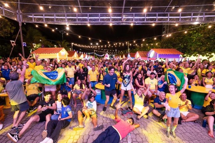 Torcida, telão e forró: veja a programação da Vila Junina e do Polo Biu nesta segunda