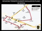 SMTT divulga pontos de interdição do centro da cidade durante treinamento da Secretaria de Estado da Segurança Pública em Delmiro Gouveia