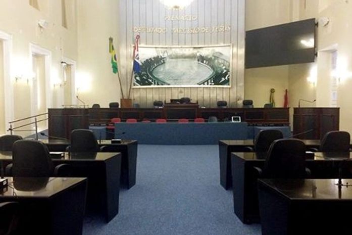 Plenário da ALE vazio