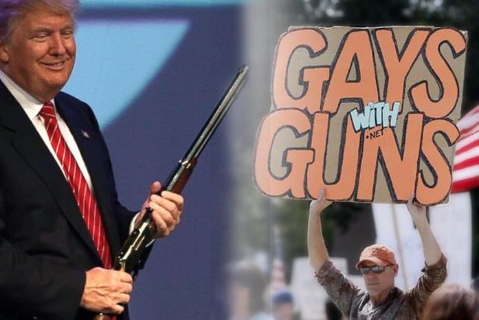 Nos EUA gays, negros e esquerdistas se armam e para a imprensa a “culpa” é do Trump!