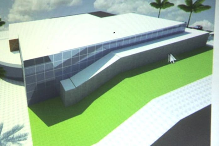 Maquete do Centro de Convenções