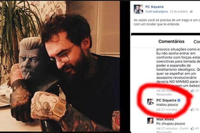 PC Siqueira sobre Stalin: “Matou pouco”. Eis o ídolo do ídolo!