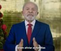 Em pronunciamento de Natal, Lula cita desafios do tarifaço e da segurança, e comemora isenção do IR