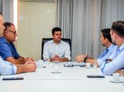 Rui Palmeira se reúne com Luciano Cabral, Presidente da CBDU