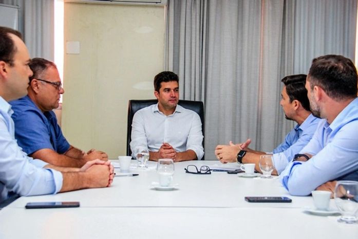 Rui Palmeira se reúne com Luciano Cabral, Presidente da CBDU