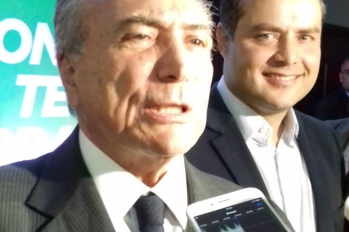 Michel Temer e Renan Filho