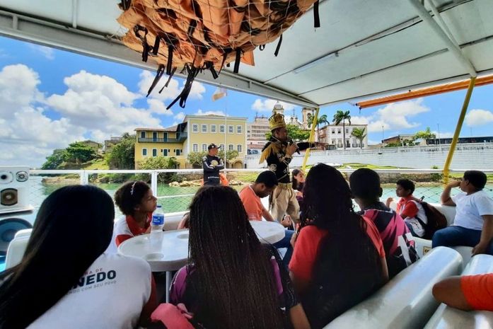 Turismo do Saber: Estudantes aprendem sobre história de Penedo e preservação do Rio São Francisco
