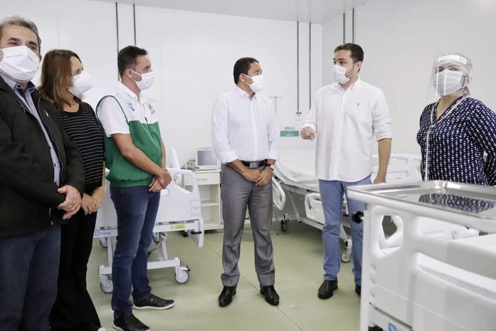 O Estado, segundo o secretário Alexandre, vai disponibilizar mais recursos, respiradores e manterá a estrutura da UCI mesmo após a pandemia.