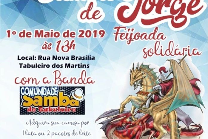 2º Samba de Jorge acontece de forma solidária