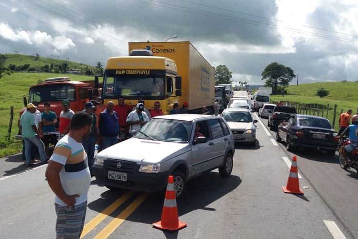 Greve dos caminhoneiros em Alagoas em maio de 2018