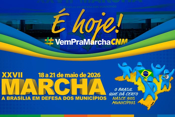 É hoje: CNM recebe mais de 15 mil gestores em Brasília