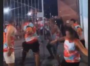 Vídeos: Conflitos e depredação marcam evento de prévias carnavalescas, em Maceió