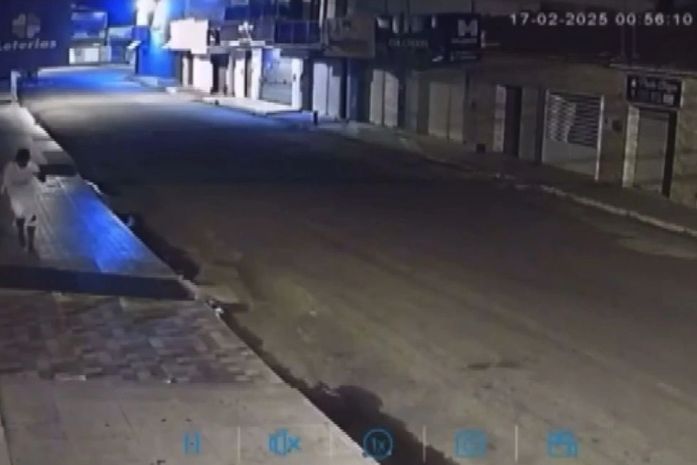 Câmeras capturam ação de invasão na casa lotérica no interior de Alagoas