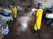 Prefeitura inicia desinfecção nos Pontos de Entrega Voluntária