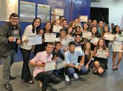 Miniempresa da Escola Sesi Cambona ganha prêmio da Junior Achievement