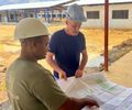 Prefeito de Branquinha verifica andamento das obras de escola estadual