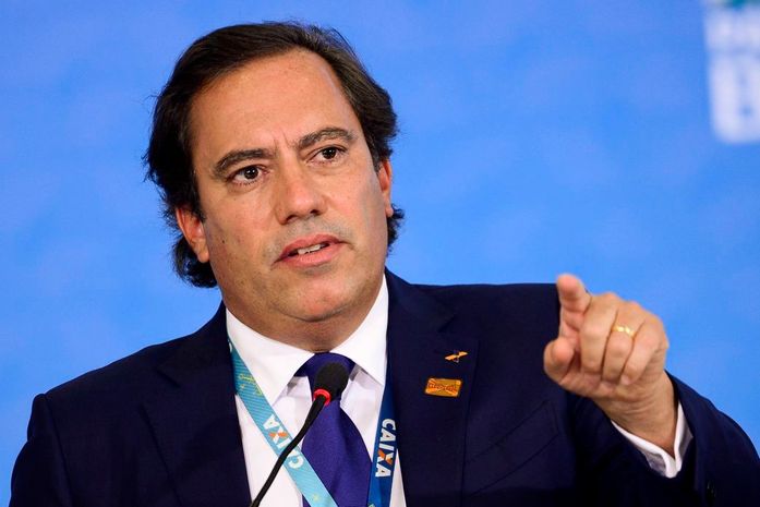 O presidente da Caixa Econômica Federal, Pedro Guimarães