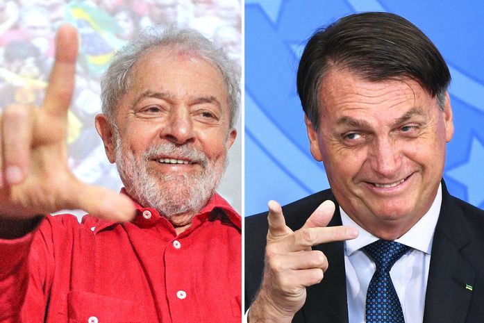 Lula e Bolsonaro