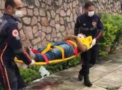 Vídeo: Homem é baleado ao tentar assaltar policial militar no Corredor Vera Arruda, em Maceió
