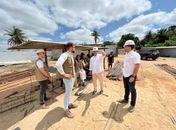 Prefeito Luciano mobiliza engenheiros e arquitetos em visitas a obras